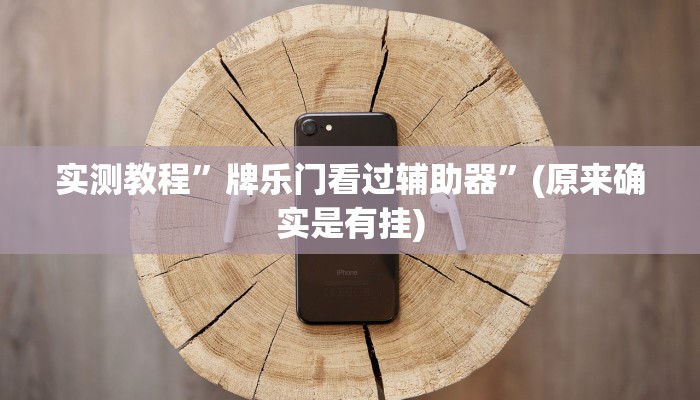 实测教程”牌乐门看过辅助器”(原来确实是有挂)