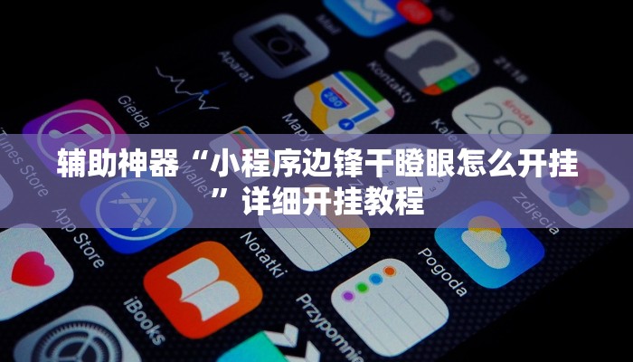 辅助神器“小程序边锋干瞪眼怎么开挂”详细开挂教程