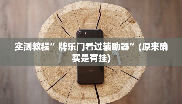 实测教程”牌乐门看过辅助器”(原来确实是有挂)
